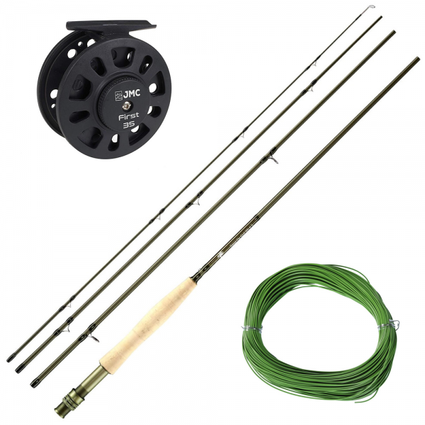 Giants fishing Prút Trout Fly CLX 8,6 ft/#4 + navijak First 3/5 + šnúra WF4 ZADARMO!