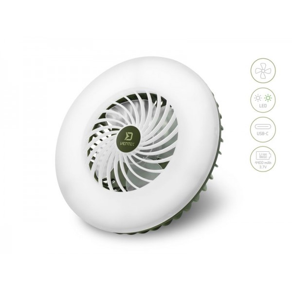 Ventilátor so svetlom Delphin Ventix