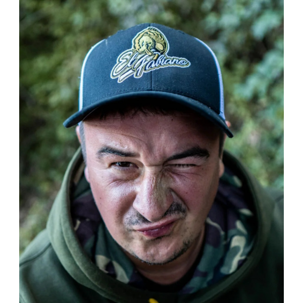 ElFabiano šiltovka Trucker Cap BLACK