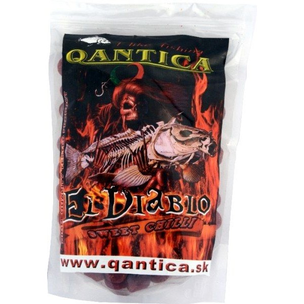 QANTICA boilies rozpustné 20mm / 1kg Mango Jam and Mr. Peach
