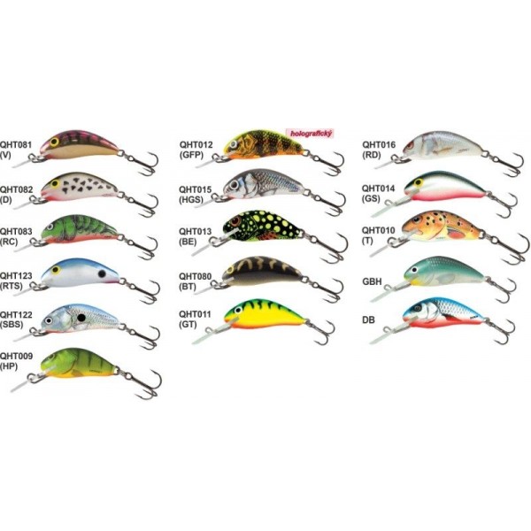 Salmo rybarske voblery Hornet H3F farba HP