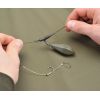 TANDEM BAITS Leadcore leaders Ring Swivel 60 cm Weed farba gravel
