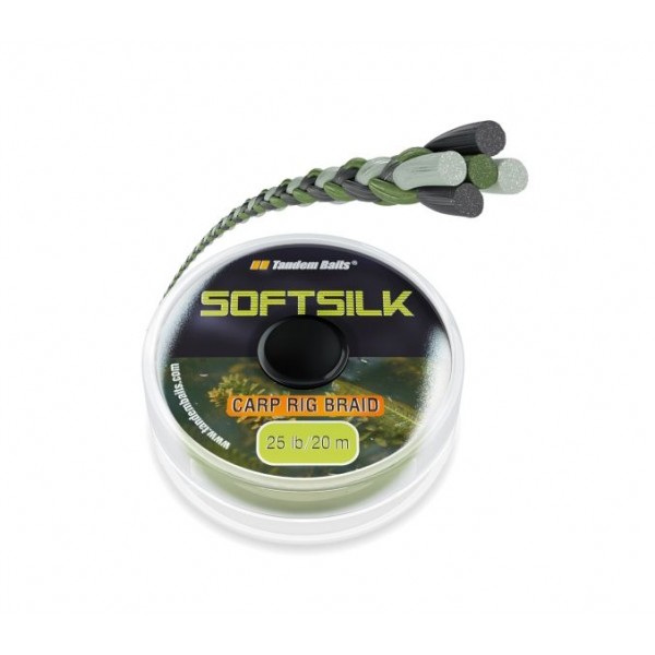 FC Softsilk kaprove šnury 25 lb / 20 m Weed 15 lb / 20 m