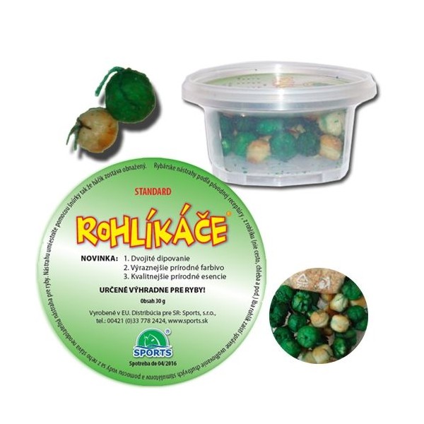 Rohlíkové boilies 12/16mm Medový sirup