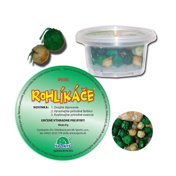 Rohlíkové boilies špeciál 12/16mm Palmoruža