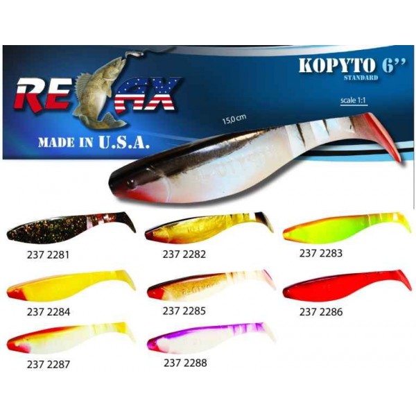 RELAX kopyto RK6 (15cm) cena 1ks/bal5ks farba 2288