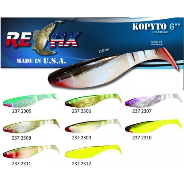 RELAX kopyto RK6 (15cm) cena 1ks/bal5ks farba 2309