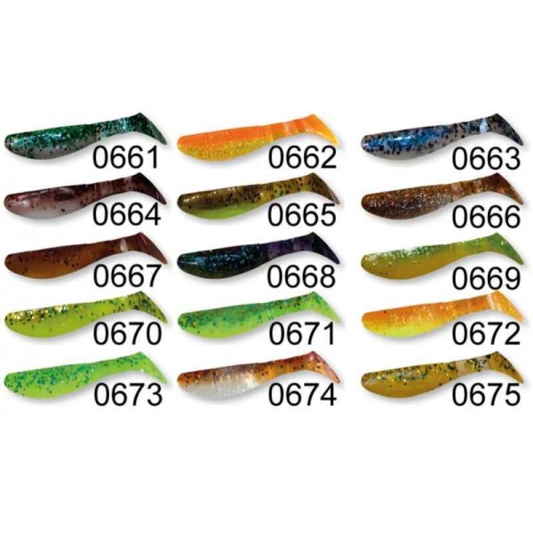 RELAX kopyto RK3-7,5cm - prívlačová nástraha 10ks farba 0674 - cena za 1ks