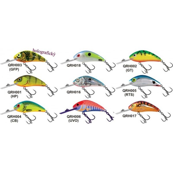 Salmo rybarske voblery Rattlin Hornet H4,5 farba HP