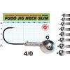 FUDO JIG PROFI Slim s krčkom 4/0 Hmotnosť: 30g / 3ks