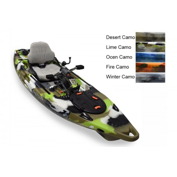 Kajak LURE 11.5 V2 OVERDRIVE READY 352cm Farba: Fire Camo