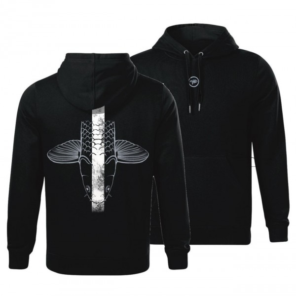 Giants Fishing Mikina pánska čierna Šupináč hlava|vel. 3XL