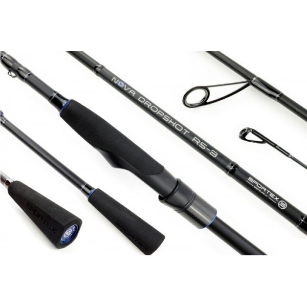 Prívlačové prúty SPORTEX Nova RS-3 Dropshot 2-diel 235cm / 4-28g
