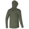 Giants fishing Funkčné tričko s dlhým rukávom UV50+Hoodie Dark Green|vel.M