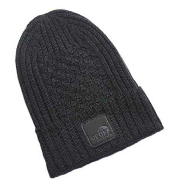 Čiapka Geoff Anderson WizWool Ulf beanie čierna