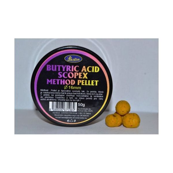 Butyric acid scopex method pelet 16mm