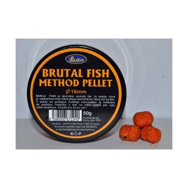 Lastia Brutal fish method pellet 16 mm